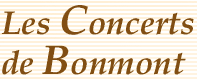 Les Concerts de Bonmont